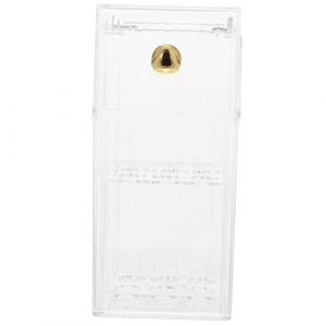 DECORNIJIA Organisateur Pinceaux Maquillage Transparent pour Bureau Rangement Cosm&eacute;tique Multifonction Support Stockage Stylos et Accessoires de Maquillage Design et Anti-poussi&egrave;re (ZhiLight, neuf)