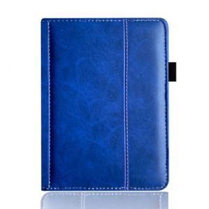 &Eacute;tui pour Kobo Aura HD N204B 6,8 pouces e-book Cover Kobo Aura HD N204B 6,8" PU cuir &eacute;tui de protection (Bleu fonc&eacute;) (Huanghua store, neuf)
