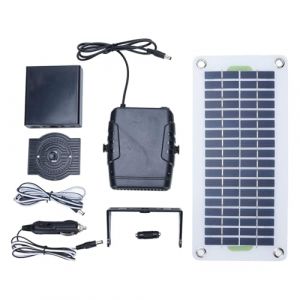 Fockety Chauffage &agrave; Panneau Solaire, Chauffage Portable pour Poulailler 30 W pour L'hiver avec Protection contre la Surchauffe, Chauffages &agrave; &eacute;nergie Solaire pour Serre (Feirort, neuf)