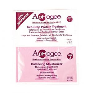 Aphogee Sachet de traitement protéiné et hydratant équilibrant en deux étapes (Stylish & Beautiful, neuf)