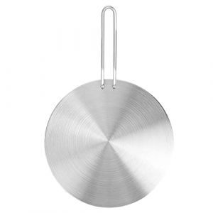 Atyhao Diffuseur de Chaleur en Acier Inoxydable Adaptateur de Plaque d'induction Convertisseur de Plaque de cuisini&egrave;re &eacute;lectrique &agrave; gaz Diffuseur de Chaleur Plaque de Diffusion &agrave; Induction en (3#) (Yunplsa, neuf)