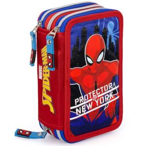 Trousse Scolaire Complète 45 Pièces pour Fan de Spiderman – Kit Créatif Triple Compartiment avec Stylos Gel Effaçables, Crayons 4.0 mm, Feutres – Idée Cadeau Rot Clondo (clondo, neuf)