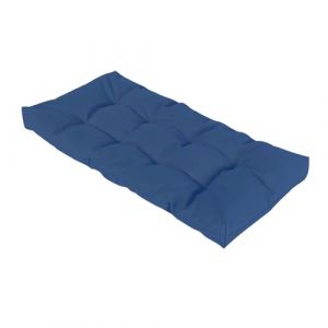 Coussin de Banc Ext&eacute;rieur 1 2 3 ou 4 places, 8cm Coussins de Balancelle Jardin Imperm&eacute;able Antid&eacute;rapant Mobilier d'ext&eacute;rieur Coussin d'assise Rectangulaire Pour Terrasse Fen&ecirc;tre,Dark blue,160X60cm (duyonguk, neuf)