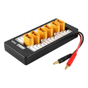 Laroal Carte de Charge parall&egrave;le de Batterie, Carte de Charge parall&egrave;le &eacute;quilibr&eacute;e 2-6S pour Chargeur IMAX B6 B6AC B8, Accessoires rempla&ccedil;ables (XT90) (Laroal, neuf)