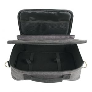 Sac de transport compatible avec les p&eacute;dales multi-effets pour guitare Boss ME-80 / GT-1000 / GX-100 / ME-90, sac de rangement pour p&eacute;dalier avec compartiment pour c&acirc;bles, paquet multi-effet portatil (hefeisulianbaihuodian, neuf)
