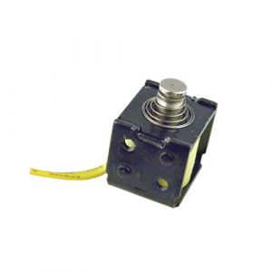 CHANCS Micro solénoïde électro-Aimant Pousser-Tirer à Travers Type Course 3.5mm DC 12V-24V Aimant électrique pour électroménager Aimant (CHANCS MOTOR, neuf)