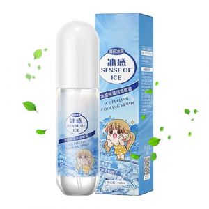 Spray Rafra&icirc;chissant Visage Et Corps, 50ml Brume Rafra&icirc;chissante &Agrave; La Menthe Poivr&eacute;e, Spray Frais, Brume Rafra&icirc;chissante Pour Temps Chaud, Pour Les Sports De Plein Air (dayunm, neuf)