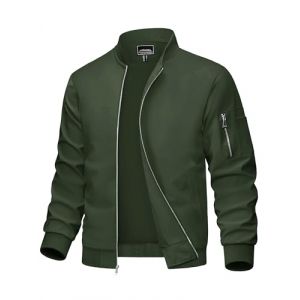 MAGCOMSEN Bombers Homme Veste Militaire Homme Veste Aviateur Pour Hommes Zippée Veste Décontractée Veste Tactique Veste de Base (MAGCOMSEN SHOP, neuf)