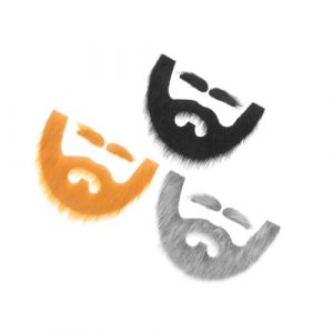 COLLBATH Lot De 3 Faux Sourcils Barbe Et Poils Faciaux Pour Déguisement D'Halloween Accessoires Pour Déguisement De Gnome Barbe Autocollante Poils Faciaux Costume De Nain Tissu (Murdoffi, neuf)