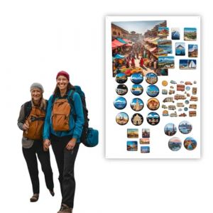 Anwicar Tableau Magnétique - Tableau Effaçable en Acier - Idéal pour Aimants et Notes - Tableau Noir Magnétique Mural - Compatible avec Marqueurs Craie - Kit de Montage Inclus - 50x30 cm - Blanc (Anwicar, neuf)