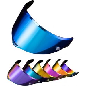PSLER Visi&egrave;re de Casque pour AGV Pista GP RR Pista GPR CORSA-R RACE 3 RACE 2, Visi&egrave;re Teint&eacute;e pour Casque Moto Accessoires(Bleu Profond) (ohhmotor88, neuf)