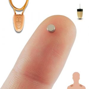 PingaOculto Oreillette Espion Bluetooth Ecouteur Mini Invisible Examen Nano Cach&eacute; Telephone Microphone Bandes Adh&eacute;sives - Casque sans Fil &agrave; Distance (Oreillette Espion Nano V4 + VIP Pro Supermini) (PingaOculto, neuf)