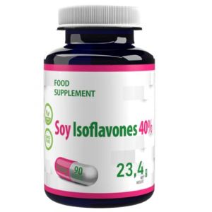 Isoflavones de Soja 90 gélules végétales, Testé par un Laboratoire tiers, sans gluten ni OGM (DG Supplements, neuf)