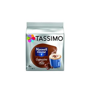 TASSIMO Cappuccino Chocolat Maxwell 8 Disc - Lot de 5 (40 Disc) (GXmarket, neuf)