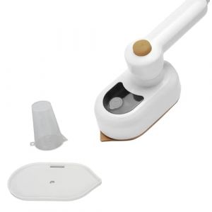 Mini machine à repasser Portable, Pliable Mini Fer à Vapeur, Fer à Repasser de Voyage Portable, Mini Fer à Repasser Pliable, Micro Fer à Vapeur avec Réservoir D'eau 50ml pour La Maison et Les Voyages (HYINGBHH, neuf)