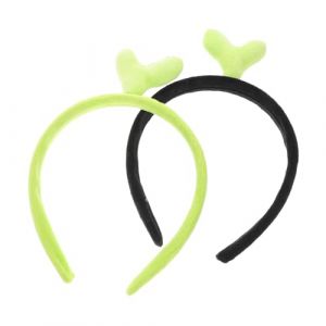 SAFIGLE 2pièces -tête Forme De Pousse De Soja Accessoire De Cosplay Décoration De Couvre-chef De Pousse De Soja Fermoir De Cheveux (Grand Di, neuf)