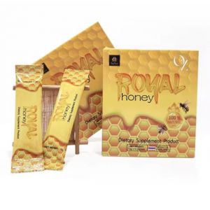Miel Aphrodisiac Royal &ndash; Sticks de Miel Premium 15 g &ndash; Formule Naturelle aux Extraits V&eacute;g&eacute;taux &ndash; &Eacute;nergie & Vitalit&eacute; &ndash; Bo&icirc;te de 10 Sachets &ndash; Origine Tha&iuml;lande (LeGrandBazar, neuf)