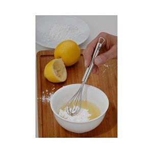 Kasahome Mini fouet de cuisine en acier inoxydable – Fouet de cuisine – Batteur manuel d'oeufs pour gâteaux 16 cm (Before Long, neuf)