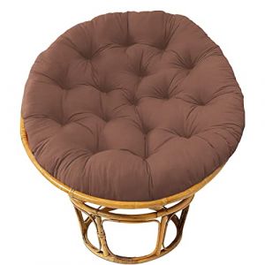 YWBXSHKD Rond Coussin De Chaise Fauteuil Papasan 90x90cm, Outdoor Coussin De Chaise Thicken Papasan, Coussins De Chaise Rotin en Osier éPais, Coussin pour Fauteuil Suspendu Oeuf (CF Home, neuf)