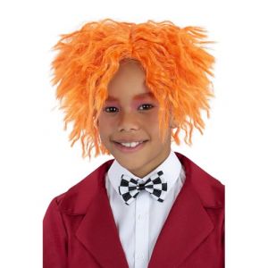 Smiffys Perruque du Chapelier Fou, Orange (Miller Rock, neuf)