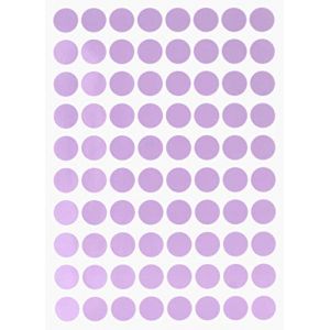 Royal Green 13mm Violet Pastel Étiquettes Autocollantes Cercles Rondes Petit Point De 1.3 Cm De Diamètre Gommettes Auto-Adhésives Pour Le Bureau, Ecole, Calendriers, Codage Couleur Paquet De 1200 (RoyalGreenMarketEU, neuf)