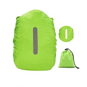 Housse de Sac &agrave; Dos imperm&eacute;able et r&eacute;fl&eacute;chissante, Housse de Sac &agrave; Dos 15L-50L avec Sac de Rangement, Housse de Sac &agrave; Dos imperm&eacute;able pour la randonn&eacute;e, Le Camping, Le Voyage et Le Cyclisme (Shenzhen Xiying Electronic Commerce Co.,Ltd, neuf)
