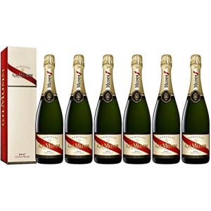 LOT 6 CHAMPAGNES MUMM BRUT CORDON ROUGE 75CL (Sans &eacute;tuis) (Vinaddict, neuf)