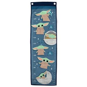Jay Franco Star Wars Mandalorian 3 Fois Plus Grand, Échelle de Croissance - 38x127cm - 100% Polyester (FUSAMZ, neuf)