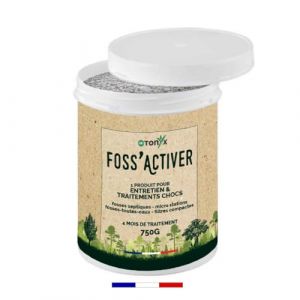 BioTonyx - Activateur Biologique FOSS’ACTIVER - Entretien ou Traitement Choc Naturel 4 Mois - Fosse Septique & Mircro-Station - Vrac Format ECO - Anti Odeurs & Engorgements - Made in France (Smart Home France, neuf)