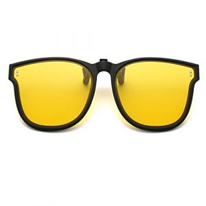 Long Keeper Clip Lunettes de Soleil Polaris&eacute;es, Clip Solaire pour Lunettes de Vue, Clipsable Sur Lunette de Soleil Polarisante pour Femme Homme (LongKeeper, neuf)