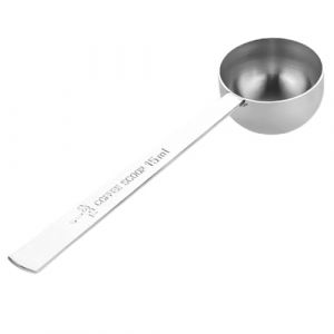 EIHI 1 Pièces Cuillère Doseuse Café, Cuillère Doseuse, Cuillère De Mesure De Café en Acier Inoxydable,15Ml Cuillère À Café, Cuillère À Café Doseur À Long Manche pour Café, Lait en Poudre, Poudre (EIHI, neuf)