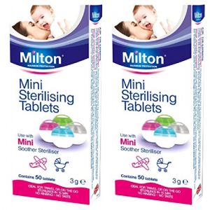 Milton Mini Stérilisation comprimés (50) - Paquet de 2 (KEMFITT, neuf)