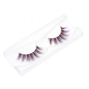 Mipcase Faux Cils Color&eacute;s Effet Naturel Grappes L&eacute;g&egrave;res pour Mariage Soir&eacute;e Cosplay (andy wang, neuf)