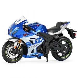 May Cheong B18-51088 Bburago SUZUKI GSX-R 1000 Moto Rouge, 1:18 (Miller Rock, neuf)