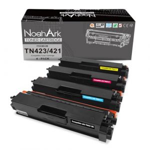 NoahArk Compatible TN423 TN-423 TN421 TN-421 Cartouche de Toner pour Brother HL-L8260CDW HL-L8360CDW HL-L9310CDW MFC-L8610CDW MFC-L8900CDW MFC-L9570CDW MFC-L8690CDW DCP-L8410CDW DCP-L8410CDN,4 Paquets (NoahArk-FR, neuf)