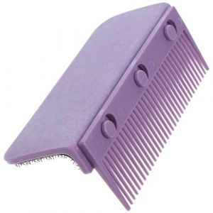 Beavorty Peigne à Cheveux Droit Peigne En Fer Pour Lisseur Peigne De Lisseur De Salon Peigne De Fixation Pour Fer Plat Peigne En Fer Plat Peigne Pour Fer Plat Violet,mauve Nylon (T Innovation·HX, neuf)
