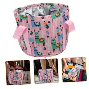 minkissy Seau De Bain De Pieds Pliable Bassin Fourniture De Bain Couler Gonflable Piscine Bain De Pied D'athlète Lavage Seaux Bouteille D'eau Seau De Trempage Des Pieds Bol Demain Rose (Master Self, neuf)