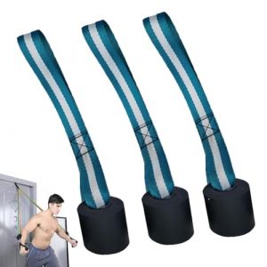 Ancrage De Porte, Ancrage de Porte pour Bandes de résistance, Bande de Résistance d'ancrage de Porte, Door Anchor Applicable à Élastiques de Musculation, Bandes de Fitness, Sangles de Suspension (lrncz, neuf)