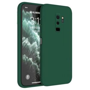 Topme Coque pour Samsung Galaxy S9 Plus (6.2" inches) Etui Housse, Protecteur de Peau en Silicone TPU - Vert fonc&eacute; (topme, neuf)