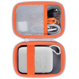 Lebakort Dur &Eacute;tui Housse Cas Compatible avec JBL GO 4 / JBL GO 3 Enceinte Bluetooth Ultra-Portable (Lebakort-EU, neuf)