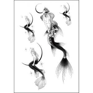 Kit Faux Tatouages Temporaires Ephémères Sexy Adultes Coquin HotWife Libertin Tattoo Homme Femme Tatoo Sexe Hot Charme et Séduction (Innova-store, neuf)