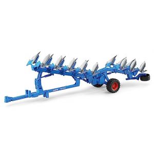 bruder 02250 - LEMKEN Charrue réversible semi-portée Vari-Titan, remorque de tracteur, ferme, charrue (Ponera, neuf)