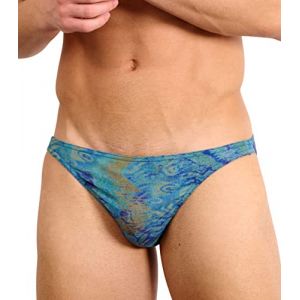 Kiniki Micro Slip de Bain Transbronzant pour Homme (5ème Génération) - Azure (Kiniki Exclusive TanThrough Swimwear & Underwear, neuf)