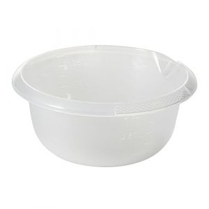 keeeper Bol Mélangeur Universel avec Bec Verseur, Rond, 1,5 l, Ø 20 cm, Björk, Transparent (MK TRADE SIA, neuf)