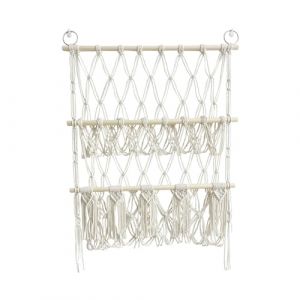 Hamac de rangement pour jouets pour animaux en peluche, hamac de rangement en macram&eacute;, hamac de rangement pour ours en peluche, filet de rangement pour jouets en peluche, filet de rangement de jouets (katurath, neuf)