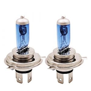 ruehalf 2PC 24V 100W H1 H3 H4 H7 Wagon Running Light Source Camion 5000K Voiture Blanc Brouillard Halogène Phare Véhicule Lampe Camion Halogène Ampoule(H4) (PTG Merchant, neuf)