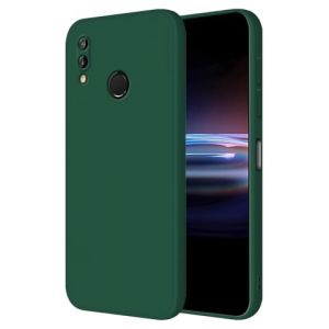HONLEN Coque pour Huawei P20 Lite Protection Étui, (5.84" inches) Liquide TPU Silicone Case Anti Rayures Ultra Mince Souple Cover en Silicone Vert foncé (HONLEN, neuf)