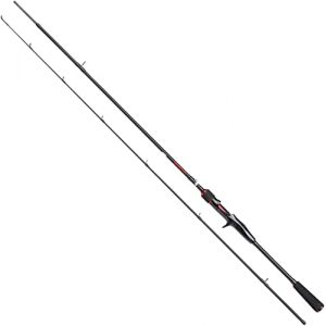 Abu Garcia Vendetta V3 Canne Casting Étudiée pour la Pêche des Carnassiers en Eau Douce au Leurre, Brochet, Perche, Sandre, Truite, Noir, 1,83 m (Tackle-Deals, neuf)