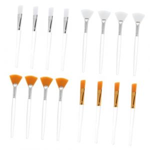 IWOWHERO 16pièces Pinceaux Applicateurs Pour Masque Facial Brosse Douce Et Silky Outil Pratique Pour Appliquer Masques Et Soins Peau Pour Soins Visage (Langeriy, neuf)