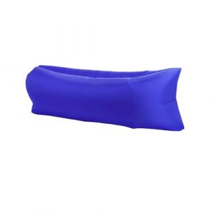 Hiseng Canapé Gonflable Camping Exterieur Hamac Gonflable Fauteuil Gonflable Portable Gonflable Transat Gonflable pour Plage Voyager Randonnée Parties de Piscine Jardin (Bleu foncé,200x70cm) (Hiseng, neuf)